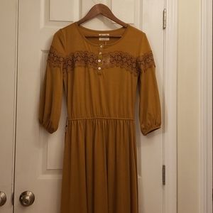 NWT Joyfolie Vanita Dress in Marigold Size S
